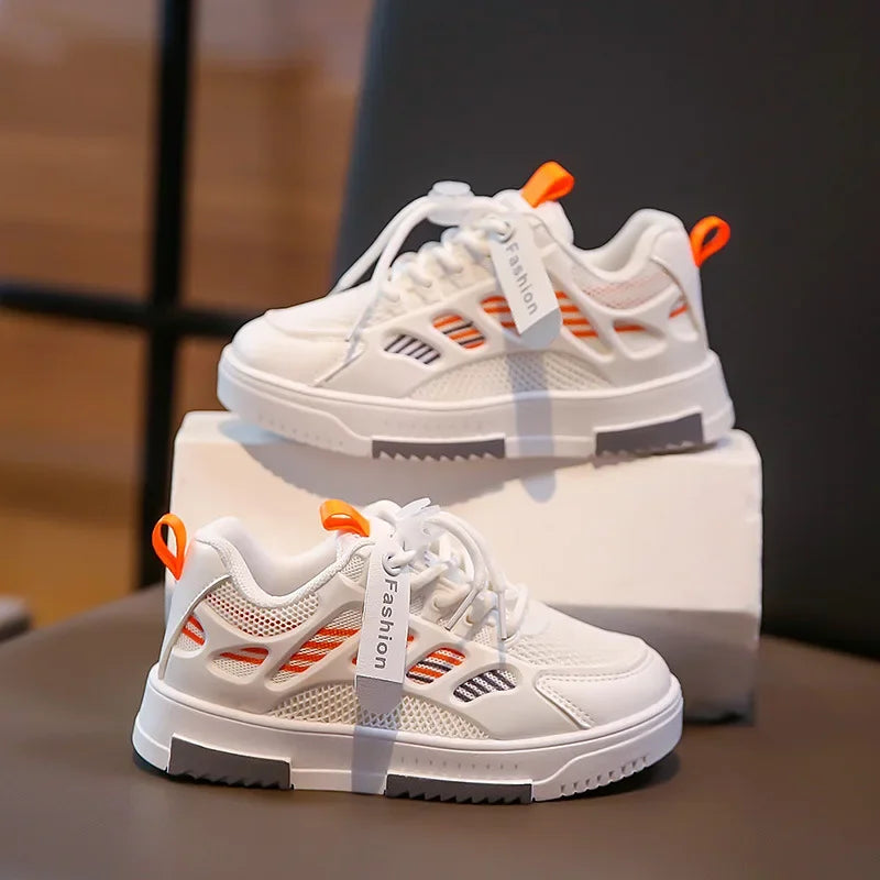 Kids’ Breathable Sneakers – Non-Slip Casual Sport Shoes