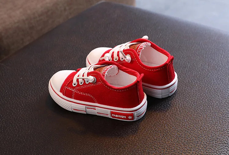 Kids’ Canvas Shoes – Breathable Casual Sneakers