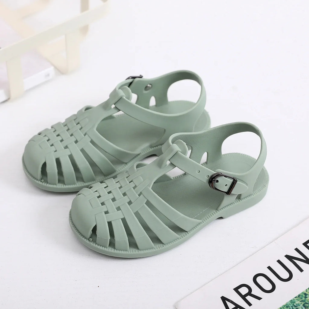 Baby Gladiator Sandals – Breathable Hollow-Out Summer Shoes