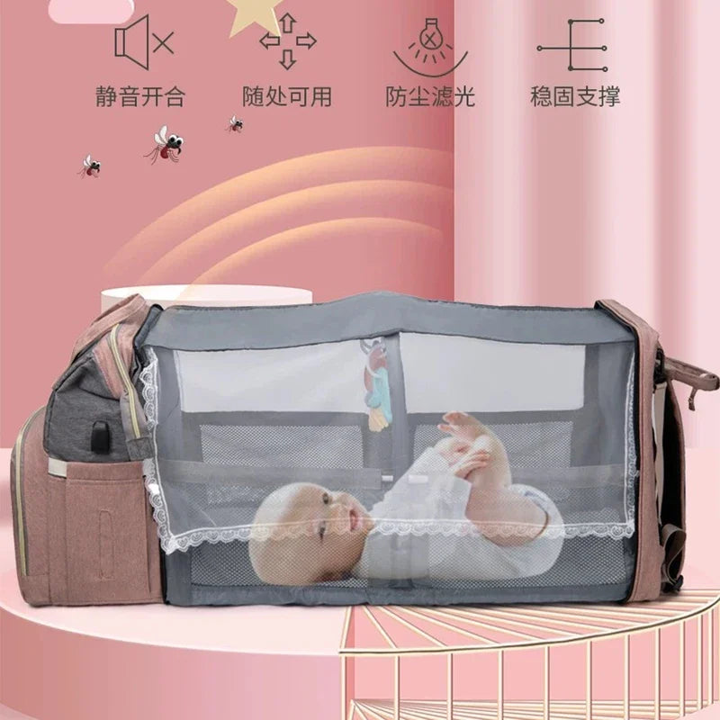 Portable Maternity Bag – Baby Travel & Diaper Organizer
