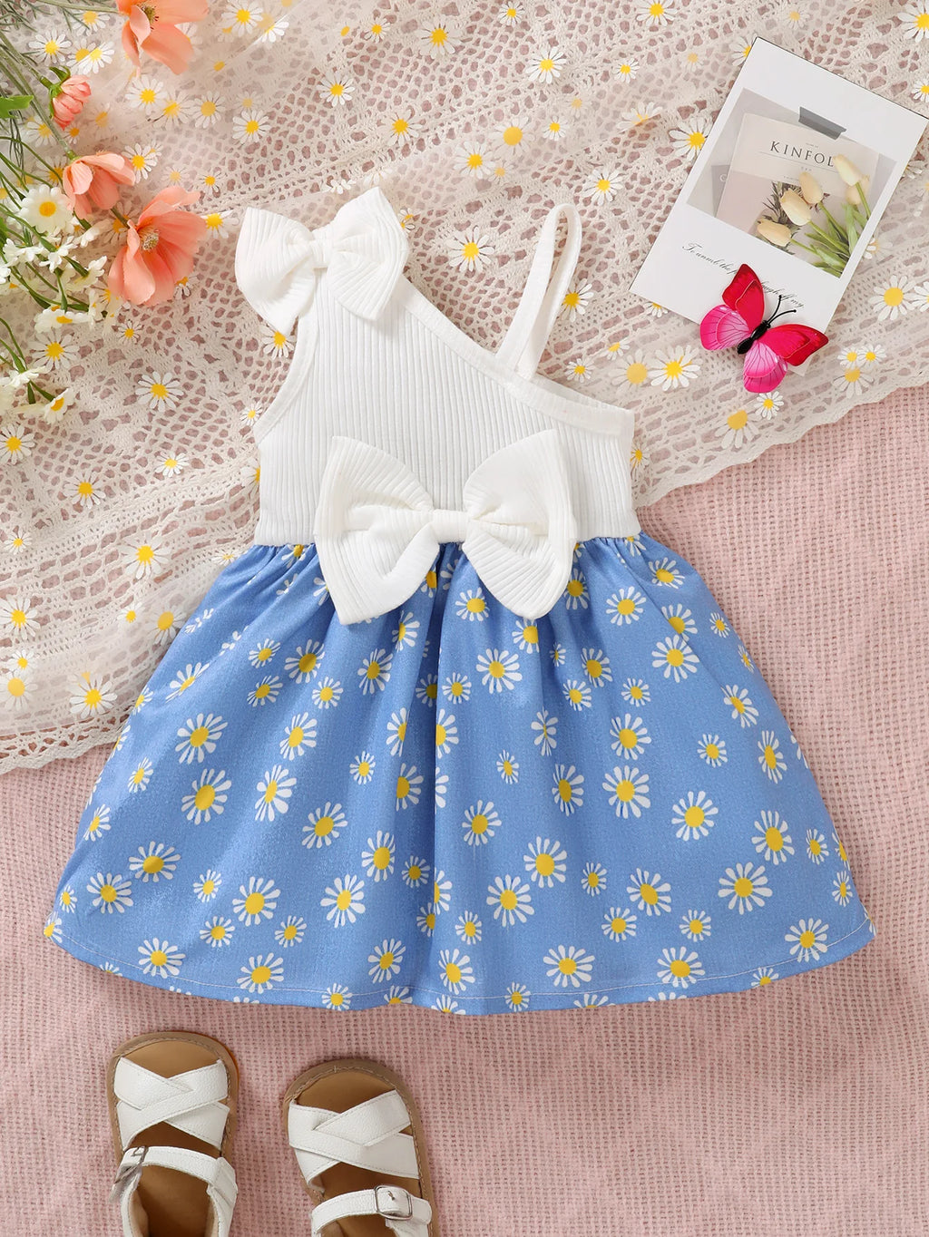 Baby Girl Summer Butterfly Dress