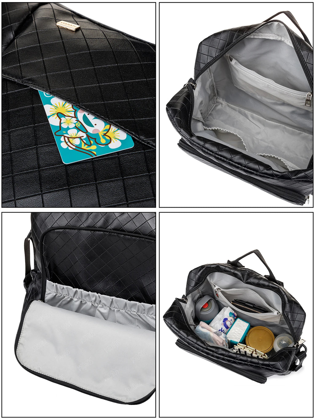 Soboba New Mommy Diaper Backpack – Large Capacity Multi-Functional Waterproof Bag for Quick Outings