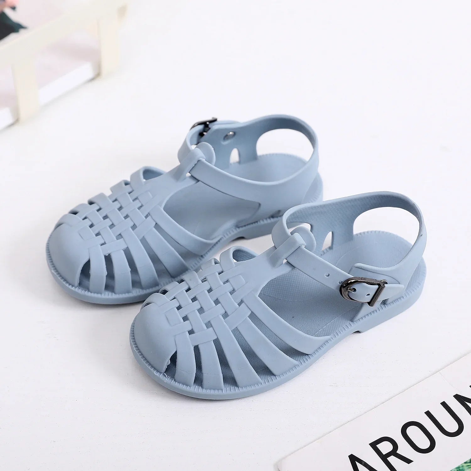 Baby Gladiator Sandals – Breathable Hollow-Out Summer Shoes