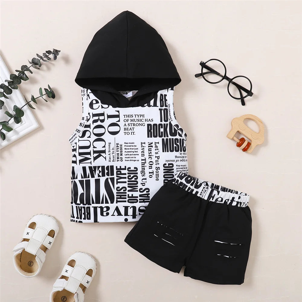 Baby Boy Summer 2-Piece Set (0-3Y)