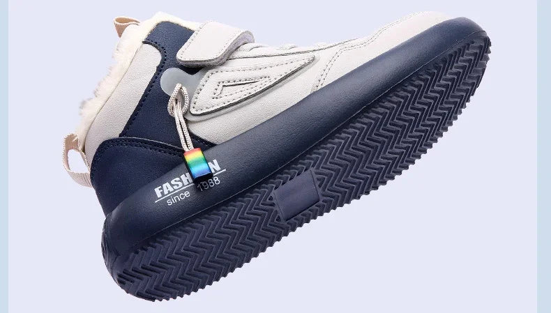 Kids’ Winter Snow Boots – Warm, Non-Slip Outdoor Sneakers