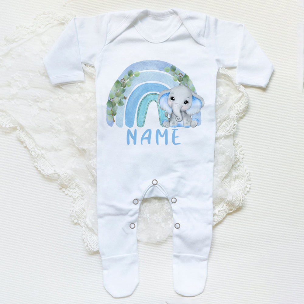 Custom Name Infant Sleepsuit