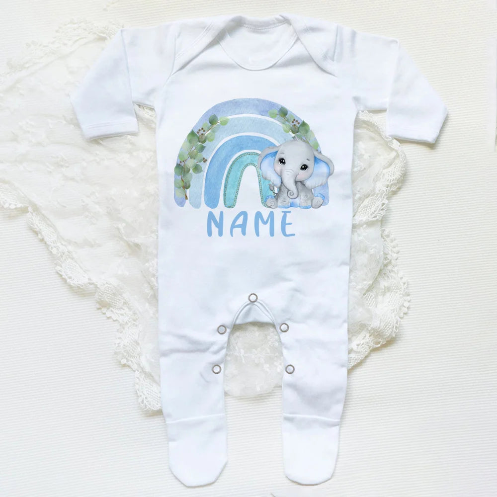 Custom Name Infant Sleepsuit