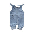 0-12 M Unisex Fashion Romper Jeans