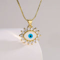 Light Luxury Devil's Eye Women Necklaces,