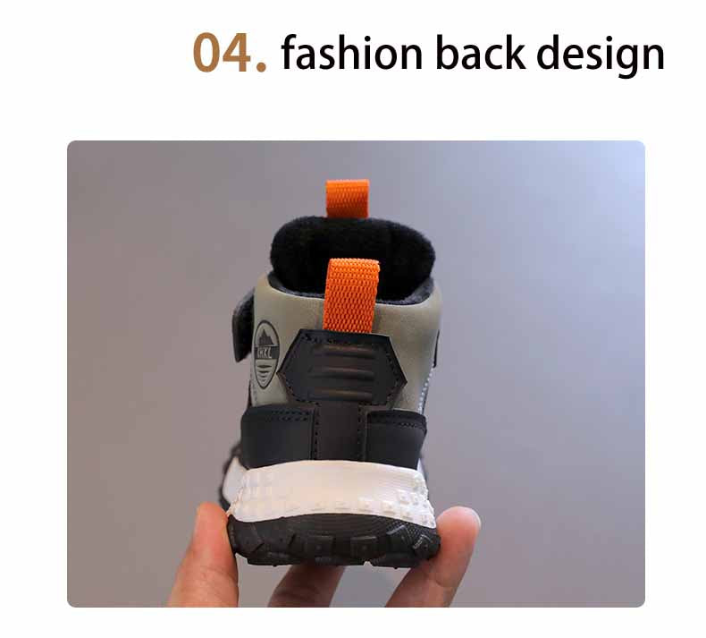 Kids Autumn/Winter Sneakers – Plush Warm Casual Sport Shoes