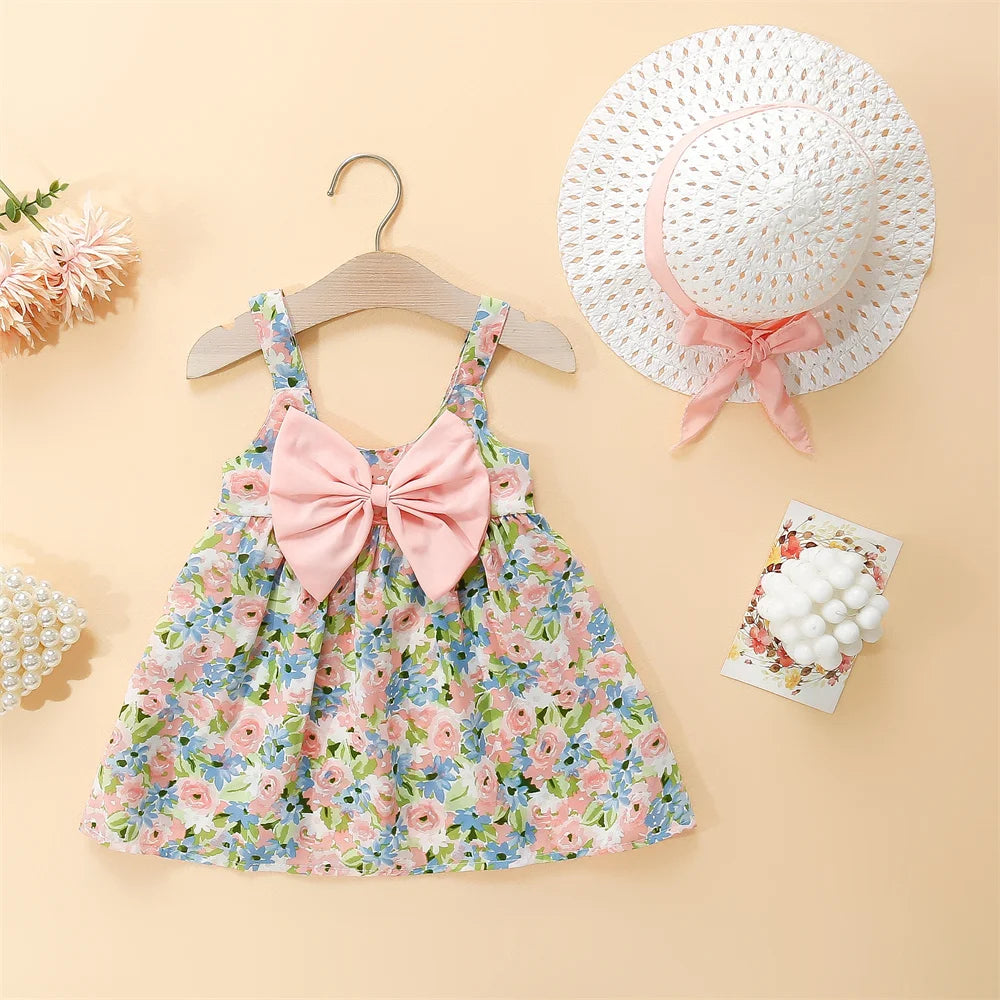 Baby Girl Summer Dress Set