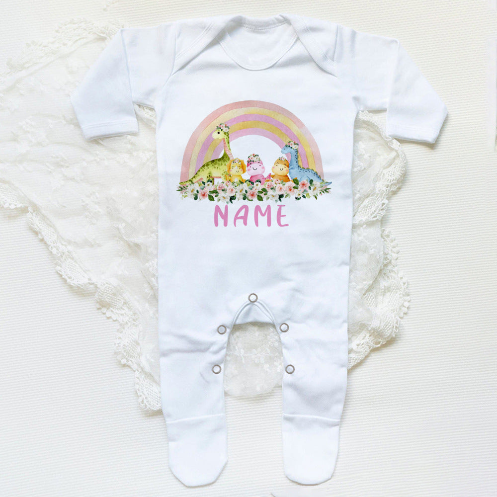 Custom Name Infant Sleepsuit