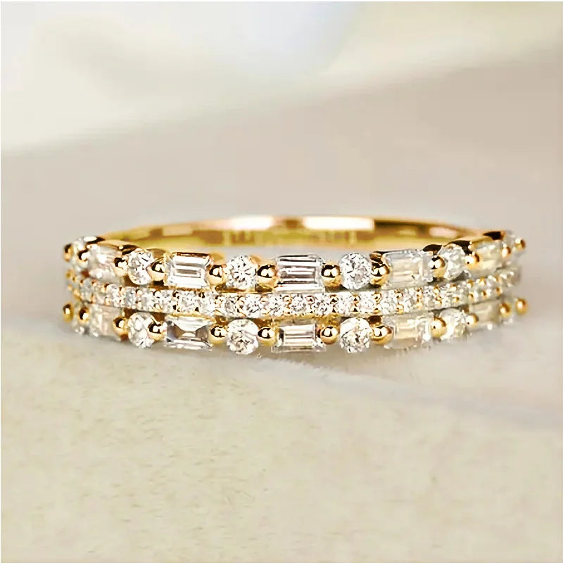 Caoshi Stylish With Zirconia Ring