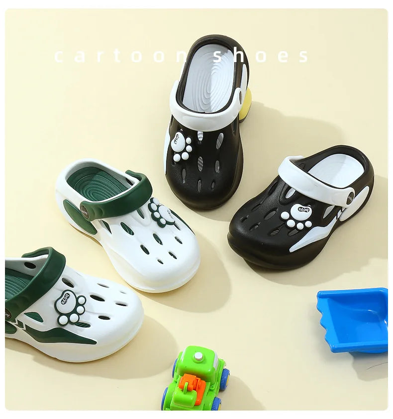 Kids  Chunky Platform Sandals – Thick Sole EVA Non-Slip Shoes
