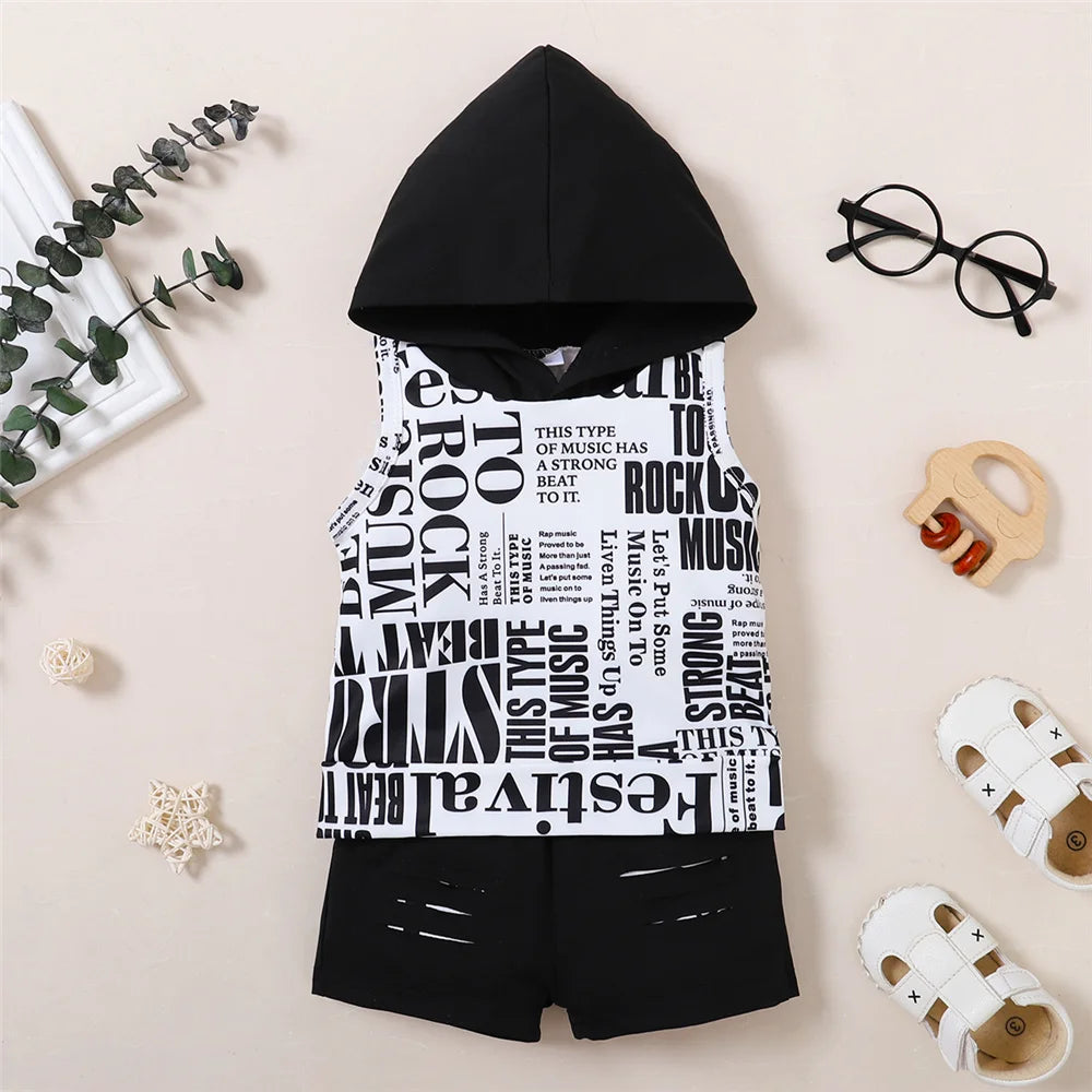 Baby Boy Summer 2-Piece Set (0-3Y)