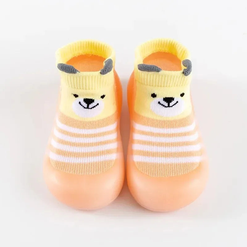 0-3Y Baby Walkers Soft Sole Socks Shoes