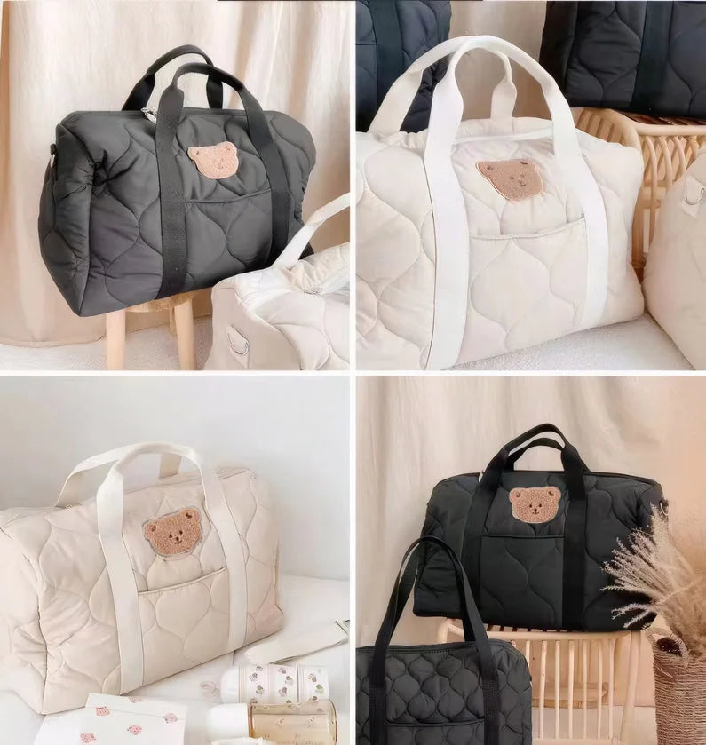 Autumn & Winter Mommy Bag – Fashion Large Capacity Diaper Tote for Travel and Daily Use
