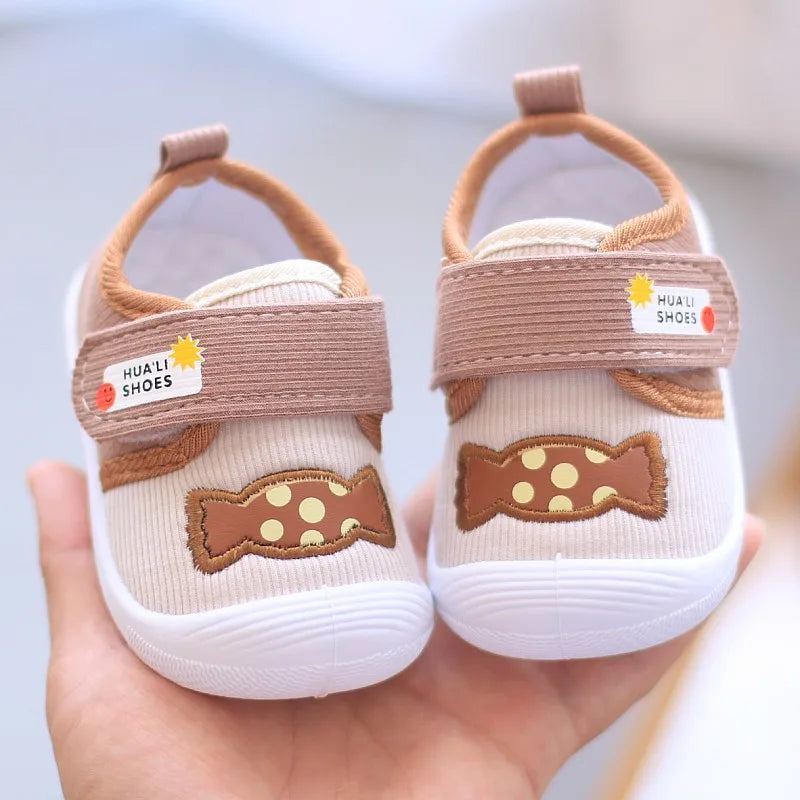 Infant Cartoon Soft-Sole Sneakers – Non-Slip Toddler Casual Shoes