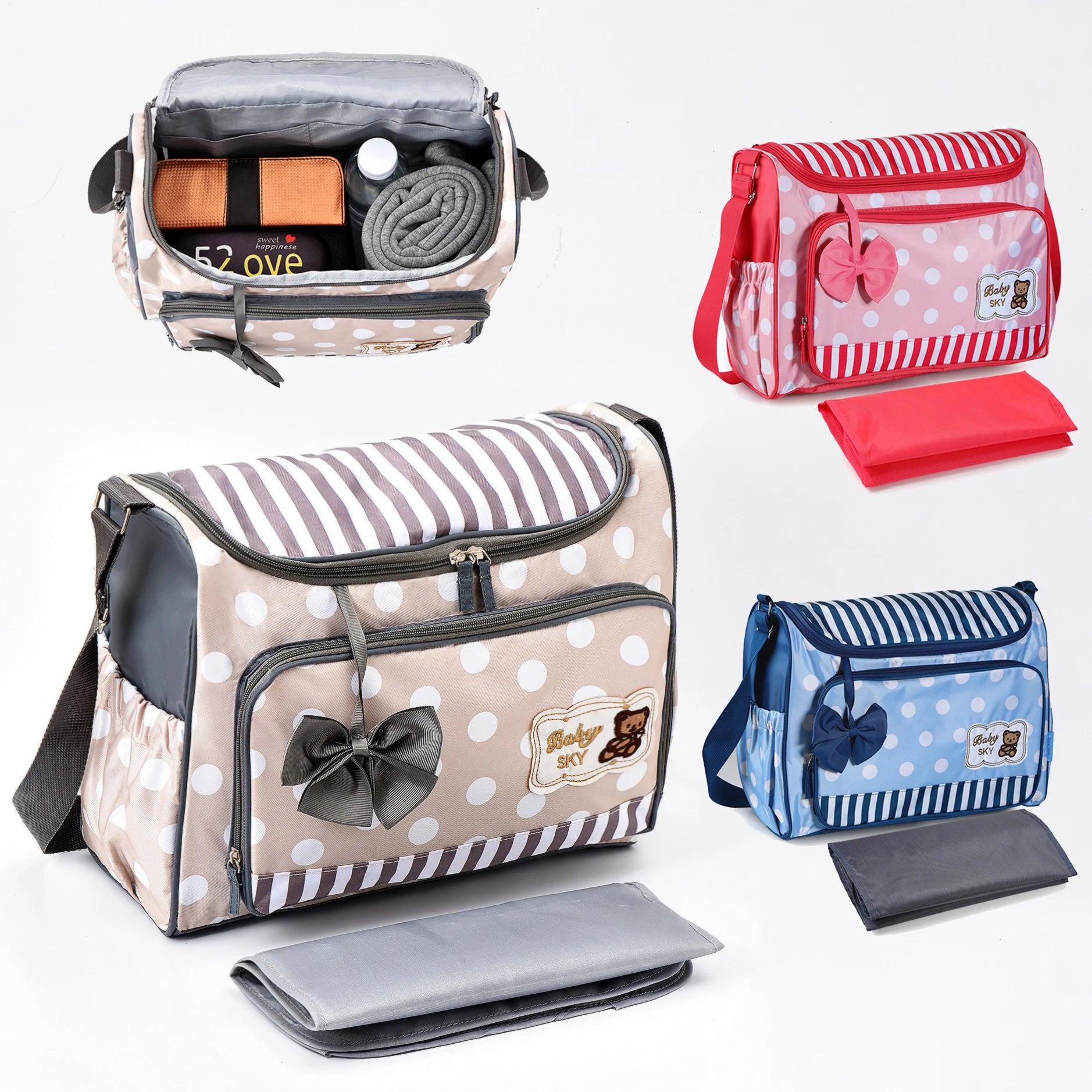 Maternity Diaper Bag – Travel & Nursing Friendly