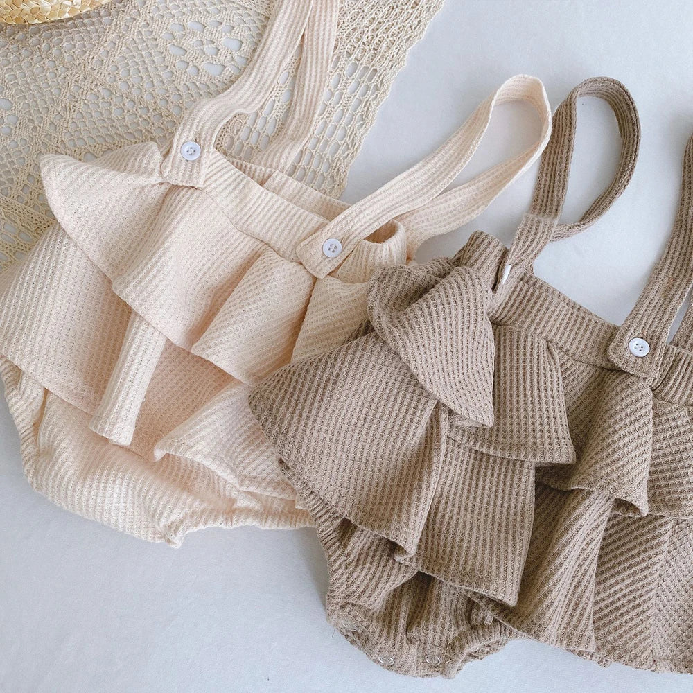 Newborn Baby Ruffles Bloomers Spring Autumn