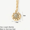 Stainless Steel Snake Chain Round
