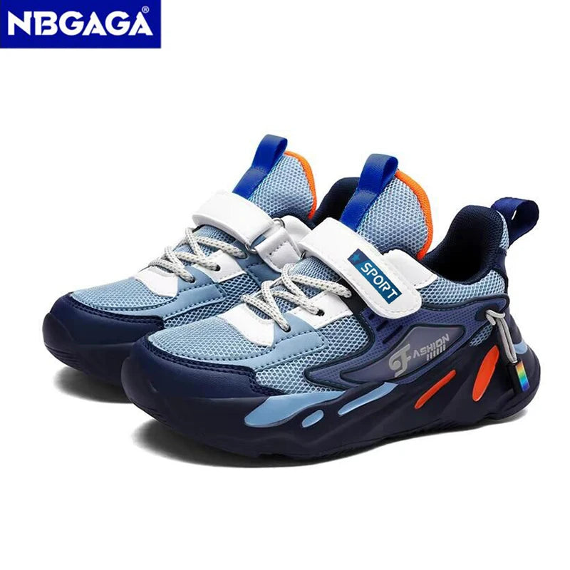 Kids Breathable Casual Sneakers – Outdoor Running & Tennis Shoes