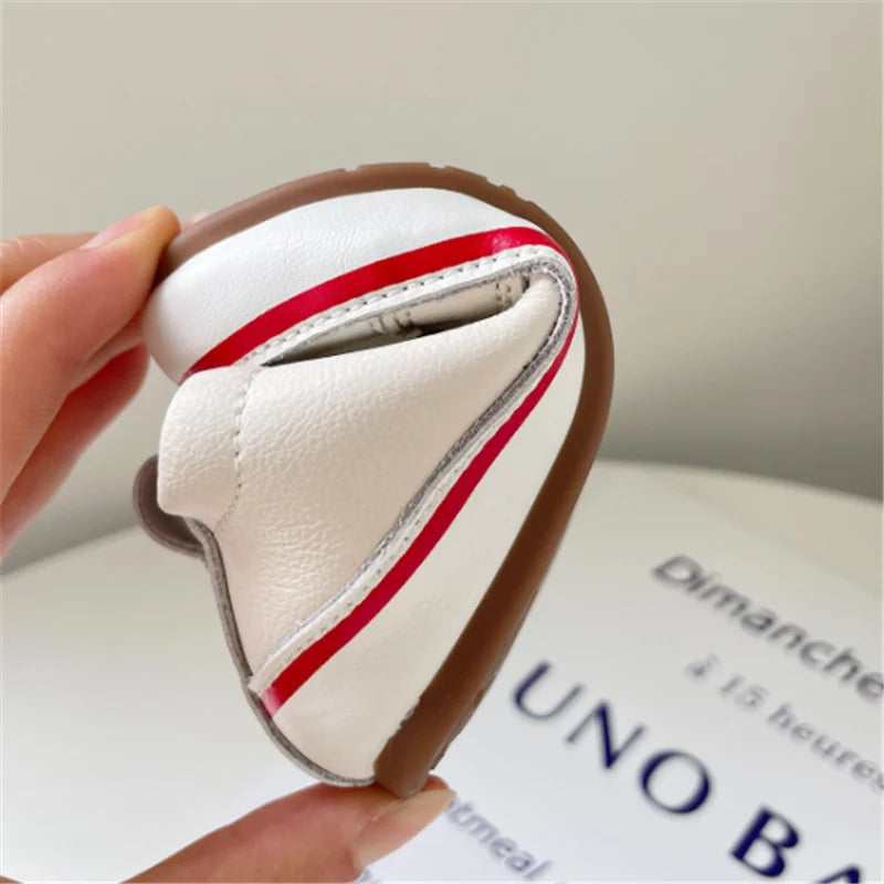 Baby Spring/Autumn Leather Sneakers  – Soft Sole Toddler Shoes