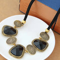 Kymyad Vintage Choker Statement Necklace Women