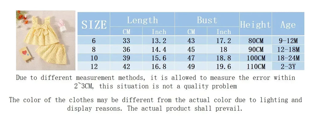 Baby Girl Summer 2-Piece Set