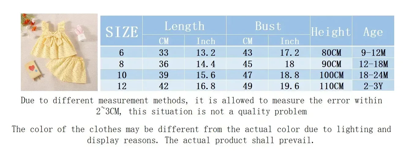 Baby Girl Summer 2-Piece Set