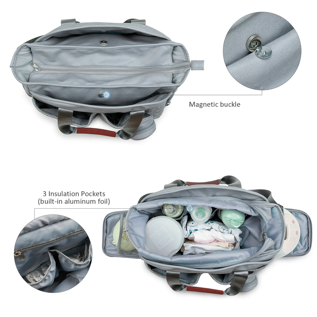 Mom & Dad Travel Bag – Diaper & Pump Tote