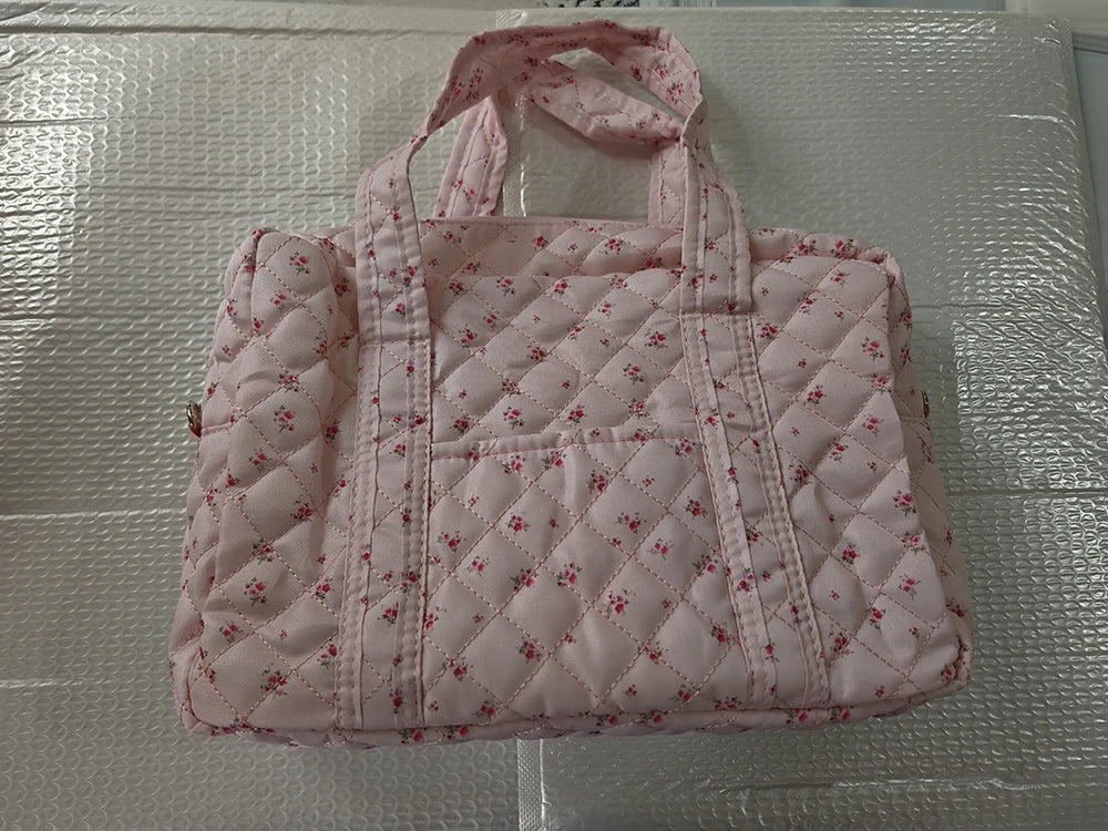 New Embroidered Mom Bag – Large Capacity, Lightweight, Multi-Functional Handbag
