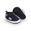 Baby Walking Shoes (0–1Y) – Soft Sole Canvas Casual Shoes