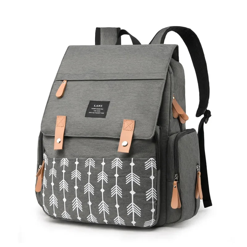 Travel Backpack for Moms – Large Capacity Waterproof Diaper & Baby Stroller Bag