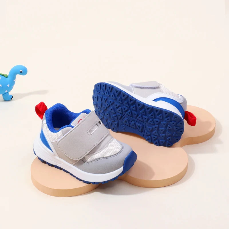 Kids  Prewalker Sneakers – Rubber Sole Anti-Slip Casual Shoes