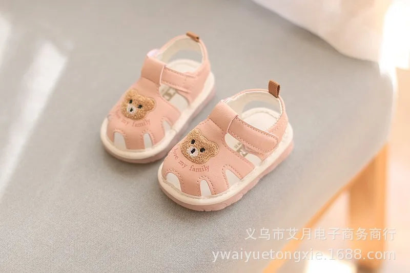 Baby Toddler Cartoon Sandals (0–2 Years)