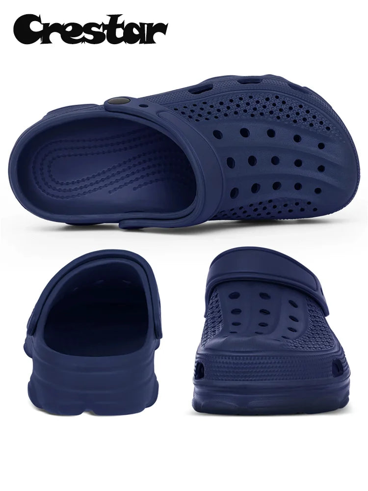 Crestar Summer Sandals – Breathable EVA Garden & Beach Clogs