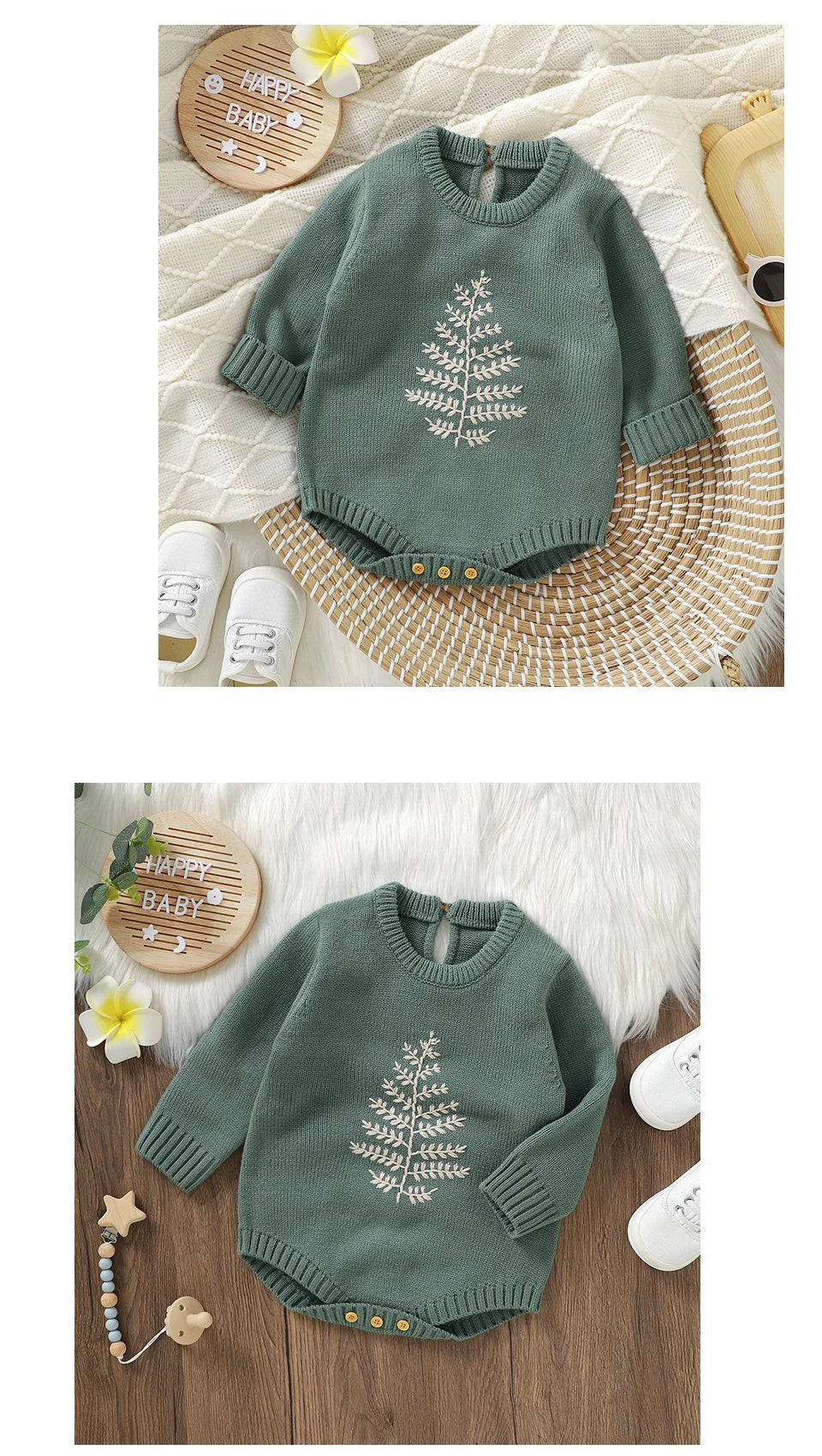 Baby Knit Romper