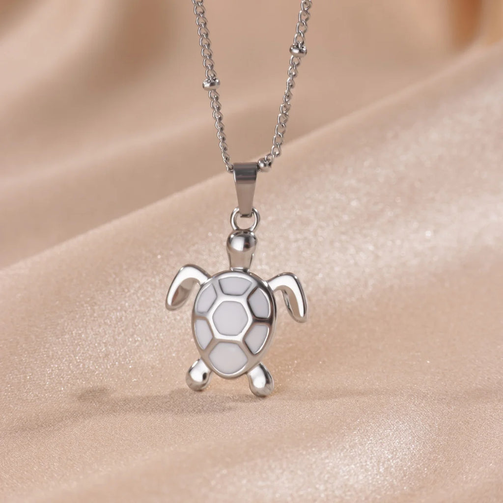Turtle Spirit Pendant Necklaces For Women