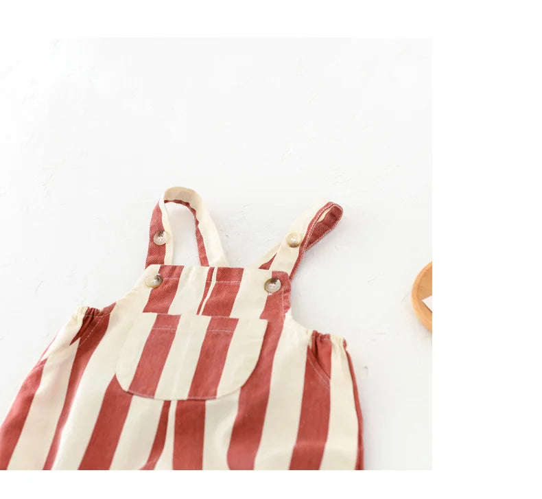 Milancel Striped Baby Romper