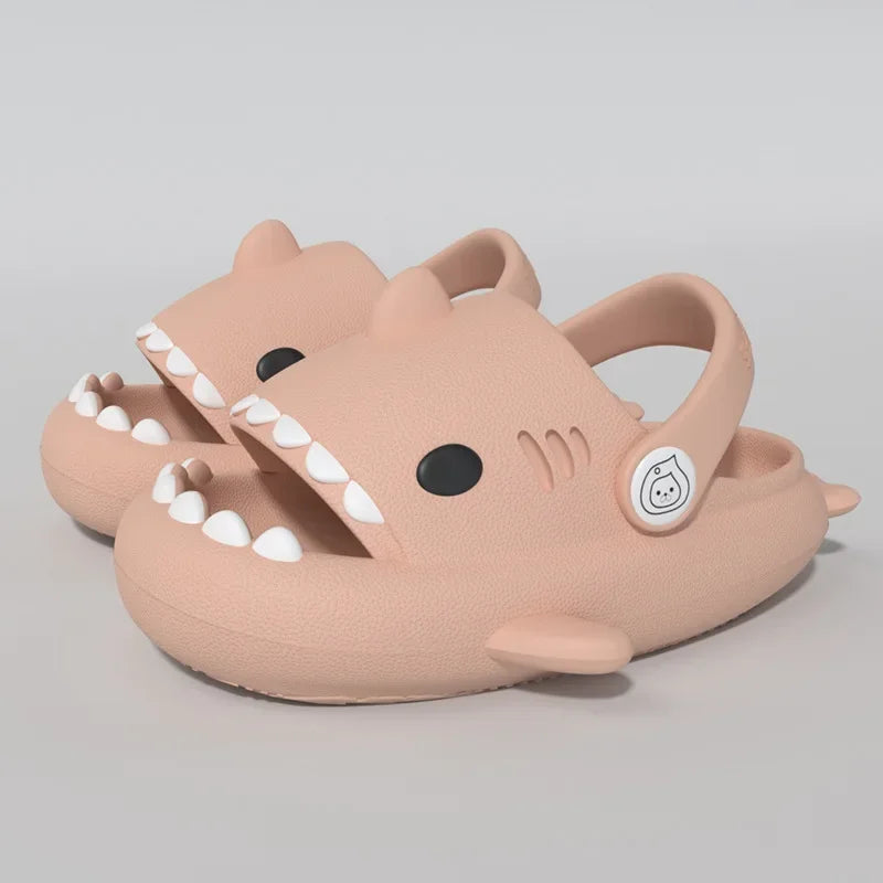 Kids Shark Sandals – Summer Beach Slippers for Boys & Girls