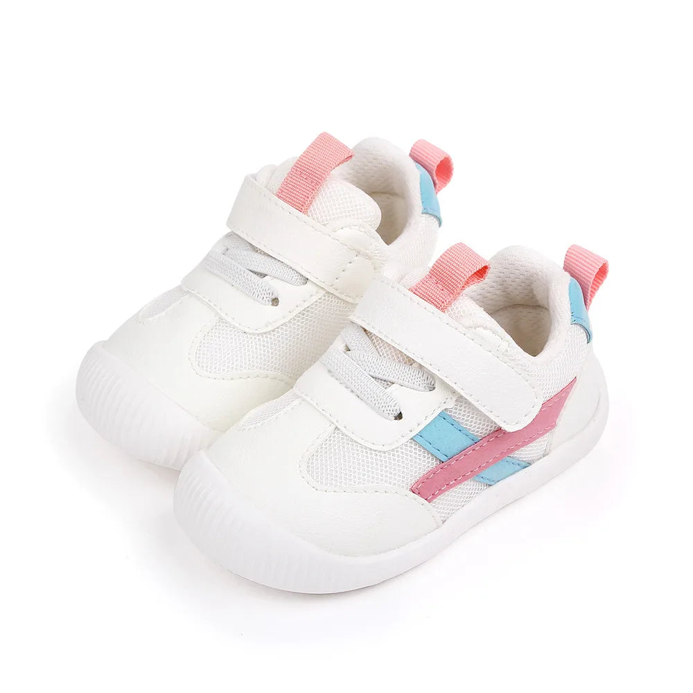 Baby Toddler Shoes (0–3 Years) – Soft Bottom Non-Slip Breathable Sneakers