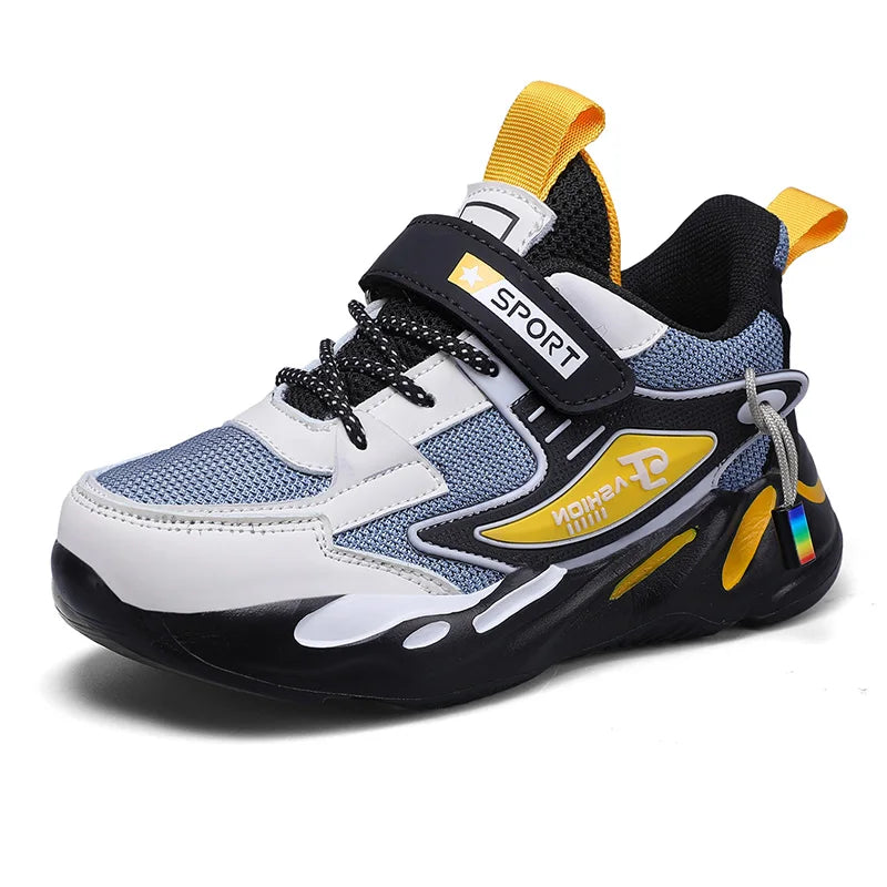 Kids Breathable Casual Sneakers – Outdoor Running & Tennis Shoes
