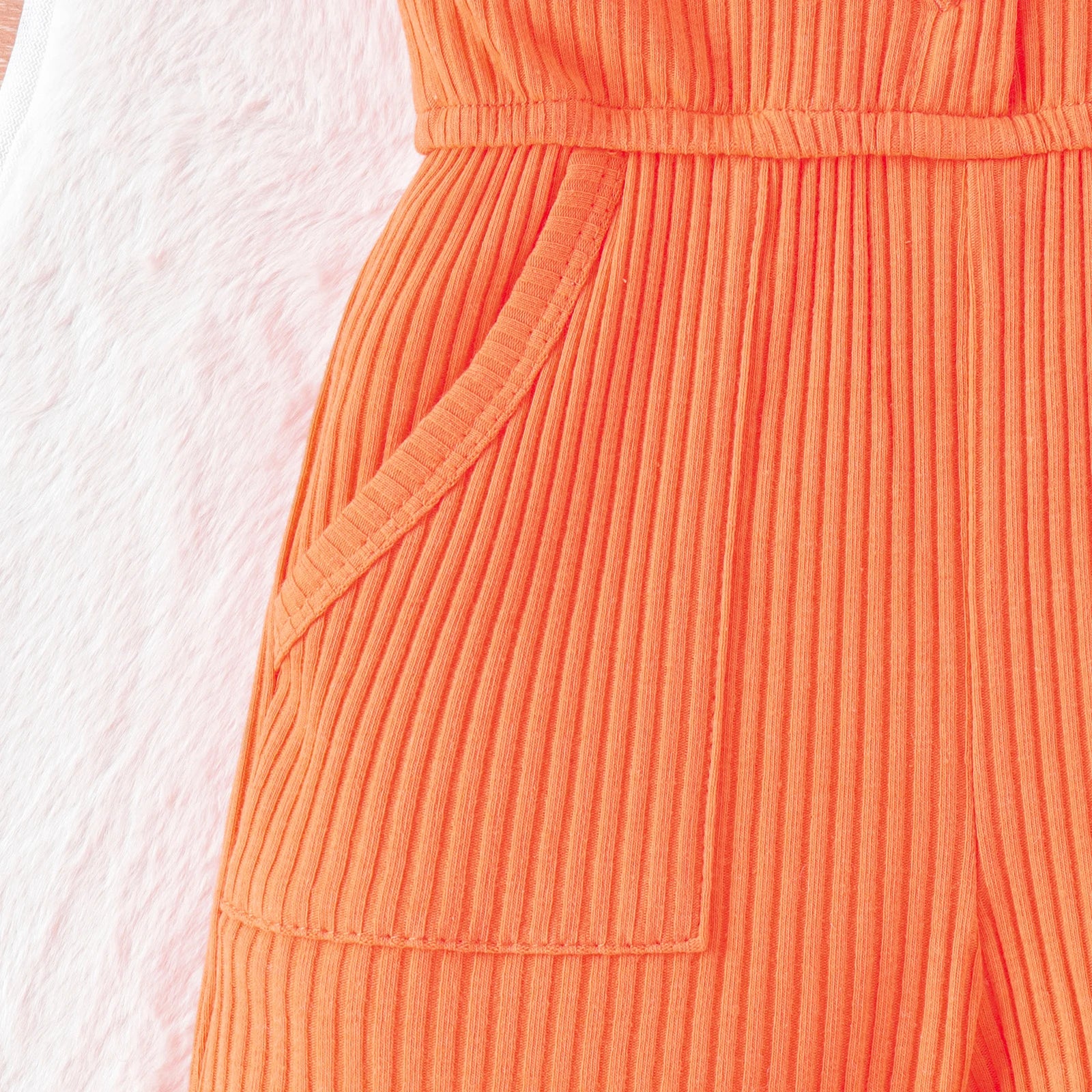 0-4 Years Baby Girls Baby Soft And Comfortable Strip Vest Onesie