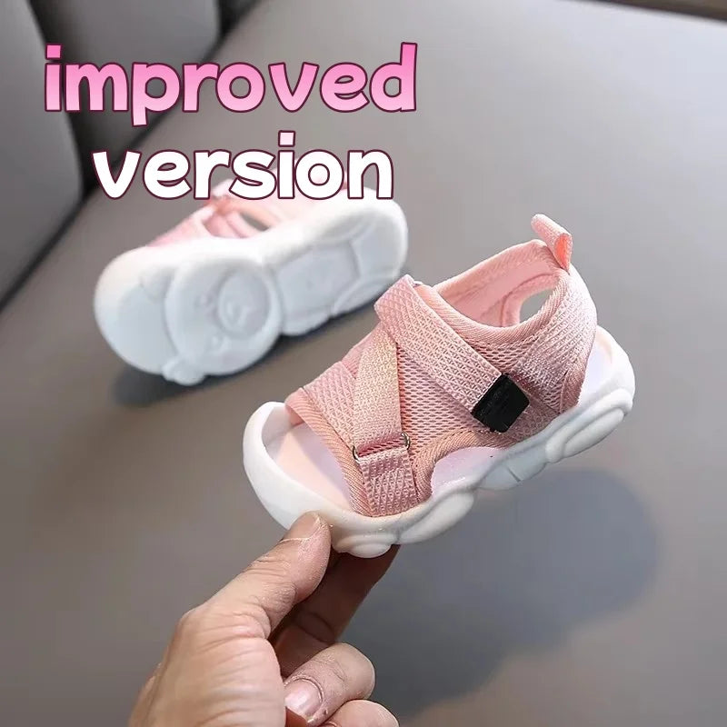 Kids 2025 Summer Sandals – Breathable First Walker Shoes