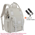 Maternity Diaper Backpack for Travel – Waterproof with Stroller Hooks
