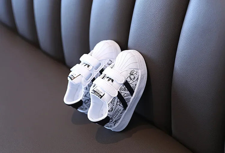 Kids’ Anti-Slip Sneakers – Soft Rubber Casual Shoes (21–30)
