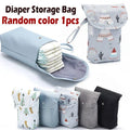 Fashion Print Nappy Backpack – Multi-Functional Large Capacity Mommy Bag for Outdoor Travel & Baby Care