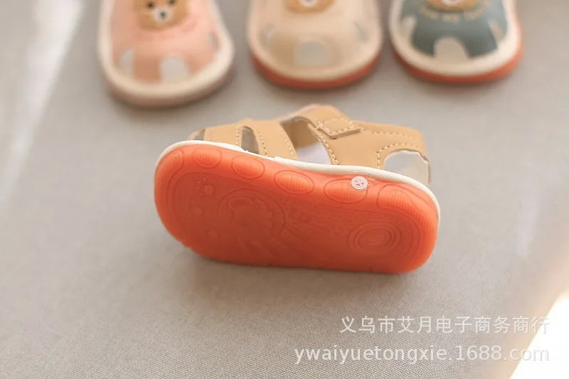 Baby Toddler Cartoon Sandals (0–2 Years)