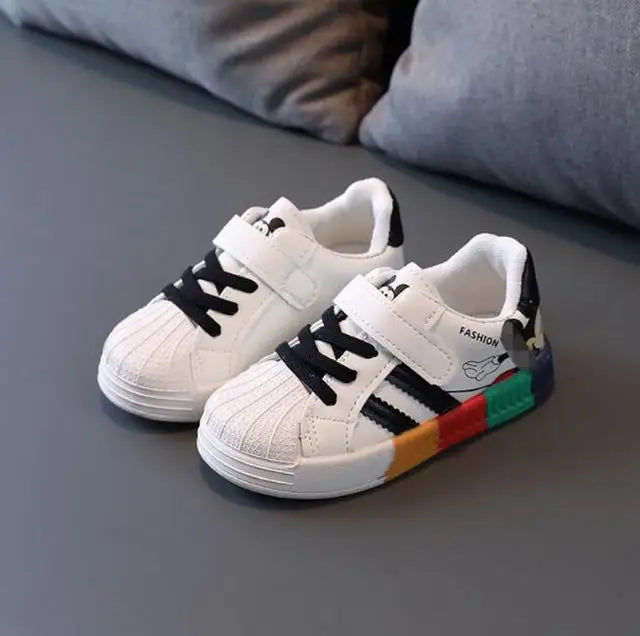 Kids’ Mickey & Minnie Sneakers – Breathable Soft Sport Shoes